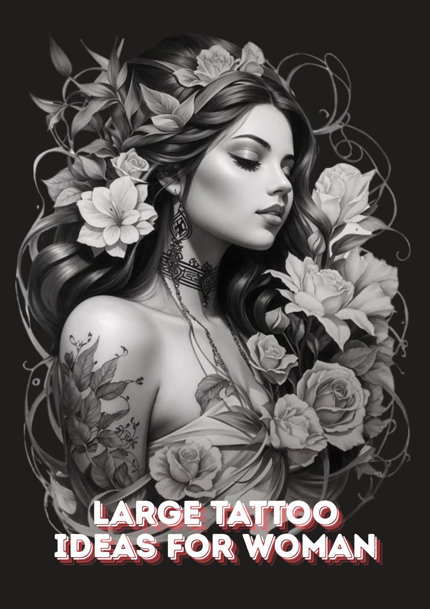 Large Tattoo Ideas for Woman - Great Tattoo Designs