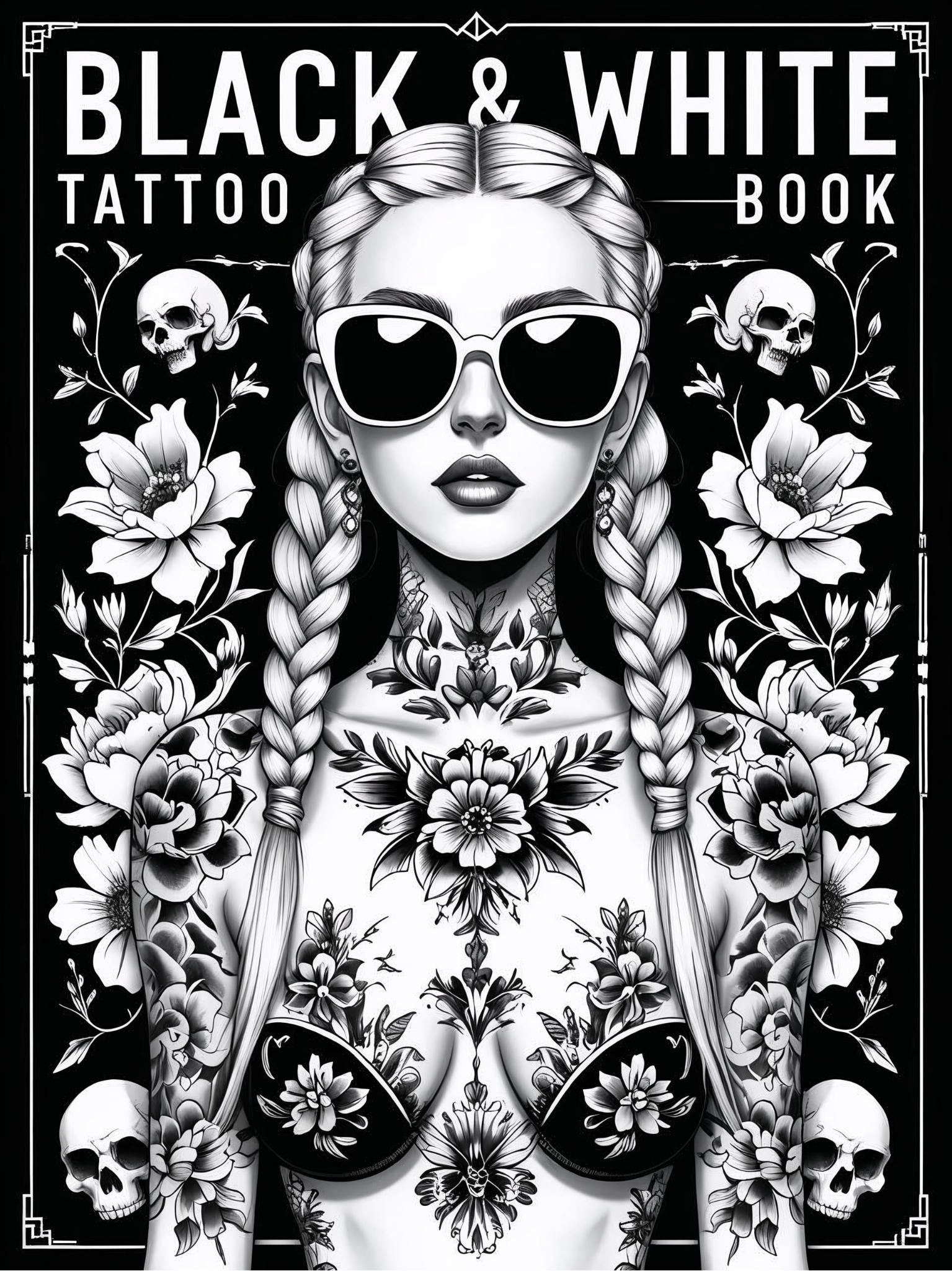 Black&White Tattoo Book - Great Tattoo Designs